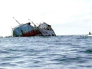Затонувший 6 лет назад танкер с 650 тоннами сжиженного газа всплыл у берегов Таиланда