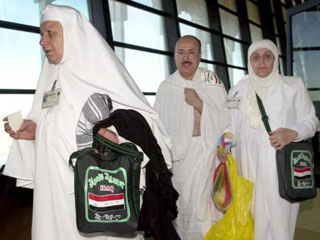 Иракские паломники отправляются в хадж
