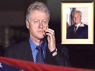 Хорватский еженедельник  опубликовал выдержки из телефонных разговоров Слободана Милошевича и Билла Клинтона