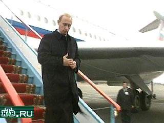 Владимир Путин вылетел из Брунея в Новосибирск