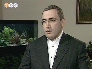 Глава нефтяной компании ЮКОС Михаил Ходорковский