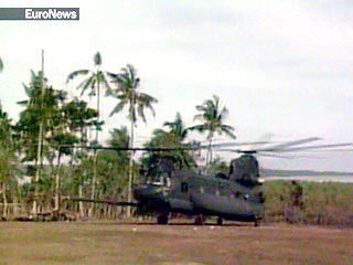 Военнослужащие США высадились на острове Басилан на Южных Филиппинах, где действует связанная с "Аль-Каидой" группировка "Абу-Сайяф"