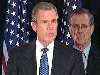 Президент США Буш не принимал пока никаких решений о военной акции против Багдада