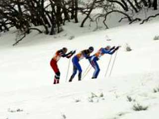 Первая медаль России в лыжных гонках среди мужчин