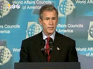 Джордж Буш объявил, что США создают новую государственную радиостанцию для вещания на арабские государства