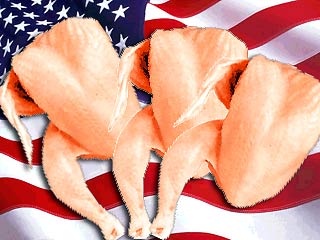 Ветслужба России выявила партии мяса птицы из США, зараженные бактериями сальмонеллы
