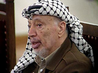 Арафат намерен принять у себя в офисе в Рамаллахе представителей Европы, России и ООН