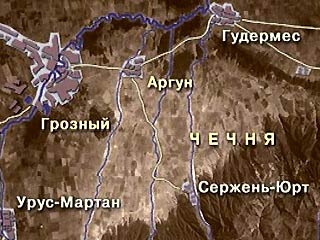 в Чечне подразделения Объединенной группировкой войск заблокировали село Сержень-Юрт, расположенное у входа в Веденское ущелье