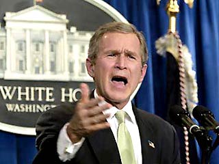 У Джорджа Буша появилось новое любимое слово - "потрясающий"