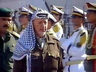 Ясир Арафат платит террористам, заявил министр общественной безопасности Израиля Узи Ландау