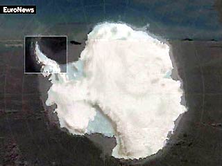Часть шельфового ледника Larsen B сократилась на 3 тыс. 235 кв. км за 41 день