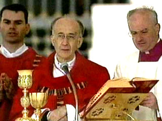 Божественную литургию по случаю Пальмового воскресенья совершает кардинал Руини