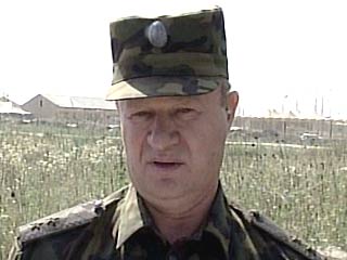 Командующий Объединенной группировкой войск в Чечне генерал-лейтенент Владимир Молтенской