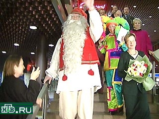 Сегодня начинается официальная часть визита в Москву высокого гостя из Лапландии Санта Клауса