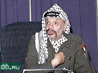 Сегодня Ясир Арафат заявил, что он хочет возобновить мирные переговоры с Израилем