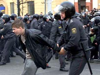 В Минске 47 человек задержаны при разгоне несанкционированного митинга