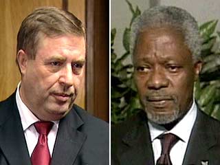 Геннадий Селезнев и Кофи Аннан обсудили ситуацию на Ближнем Востоке
