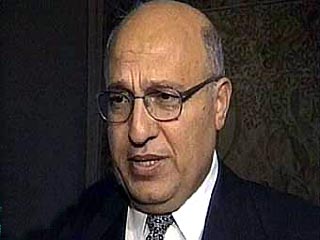 Министр планирования и внешних связей Палестинской национальной администрации Набиль Шаат