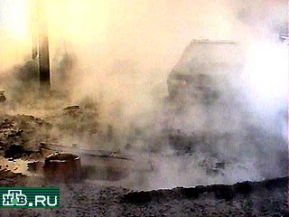 Почти в самом центре города Самары, на территории подшипникового завода, произошел сильный пожар.