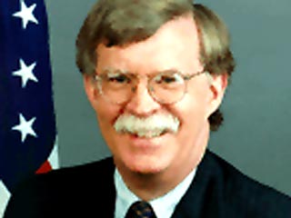 Заместитель госсекретаря США по вопросам контроля над вооружениями Джон Болтон