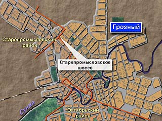 ЧП произошло днем во вторник, 14 мая на Старопромысловском шоссе в Грозном