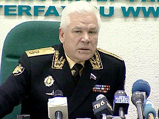 Представитель правительственной комиссии член комитета Госдумы РФ по обороне вице-адмирал Валерий Дорогин