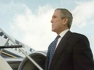 В Москву сегодня прибывает президент США Джордж Буш