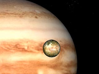 Спутник Юпитера Европа, по размерам почти равный нашей Луне, покрыт океаном