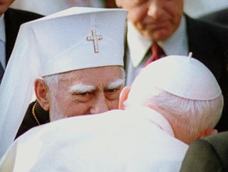 Папа Римский встретился с главой Болгарской Православной Церкви  Патриархом Максимом