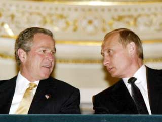 Джордж Буш и Владимир Путин этот саммит считают   "полностью успешным"
