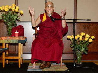 Далай-лама на пресс-конференции в Сиднее