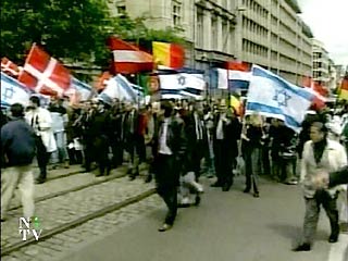 В Брюсселе прошел многотысячный митинг в поддержку Израиля