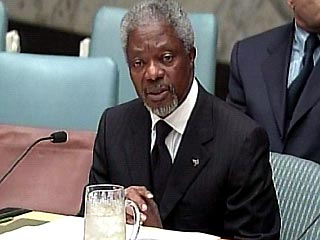 Официальный визит в Россию генсека ООН Кофи Аннана запланирован на 4-6 июня