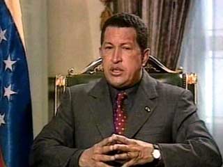 Президент Венесуэлы Уго Чавесом