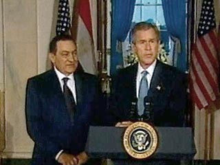 Мубарак не убедил Буша в необходимости создания палестинского государства