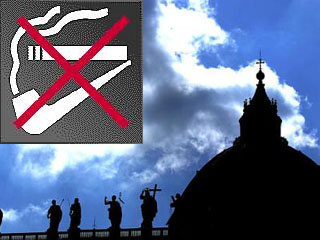 В Ватикане запретили курение