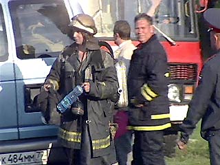 В Москве погиб пожарный