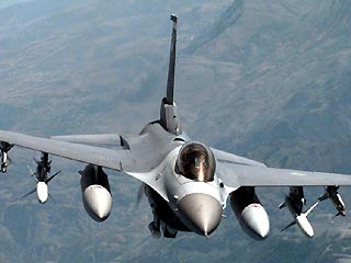 F-16 ВВС США были дважды подняты в воздух по тревоге для охраны резиденции Буша