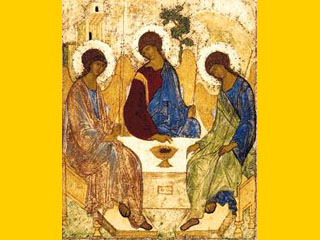 Великий живописец Древней Руси, создатель всемирно прославленной иконы "Троица", был канонизирован РПЦ в 1988 году