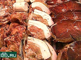 В России опаять возникла опасность завоза говядины, зараженной губчатой энцефалопатией ("коровьим бешенством")
