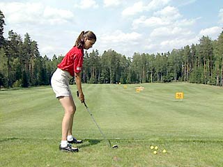 В Москве открылось новое поле для гольфа