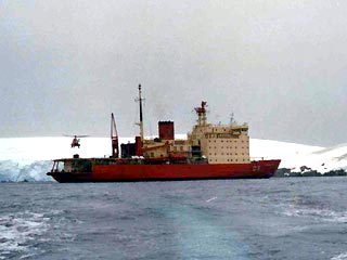 Аргентинский ледокол, отправившийся на помощь "Магдалене Олдендорф", сам застрял во льдах