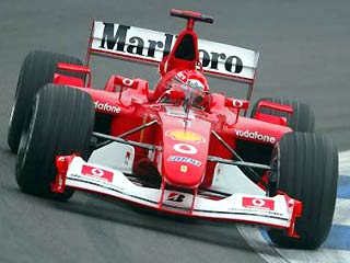 Михаэль Шумахер продолжил свое тотальное доминирование в чемпионате мира "Формулы-1"