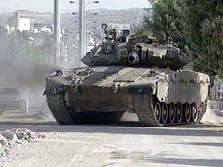 Десятки израильских танков сегодня вошли в Наблус