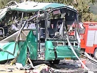 Недалеко от города Сафед взорван автобус, имеются многочисленные жертвы