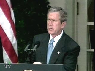 Буш заявил, что новое предложение Багдада по возобновлению международных инспекций в Ираке "ничего не меняет"