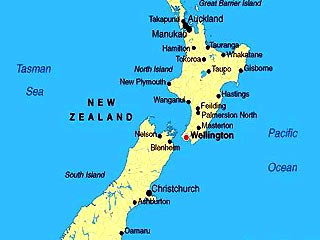 В Новой Зеландии зарегистрировано землетрясение силой 6 баллов