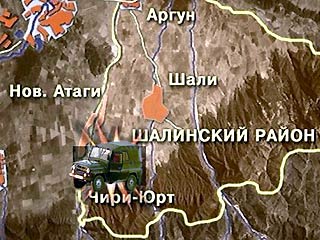 Автомобиль "УАЗ" подорвался в воскресенье на неустановленном взрывном устройстве в поселке Чери-Юрт Шалинского района Чечни