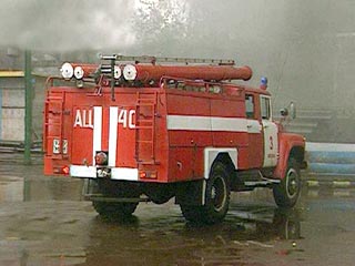 Утечка аммиака произошла во время пожара, возникшего в промышленном холодильнике в Холмском районе Сахалинав в ночь на вторник