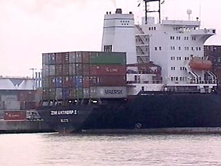 Израильское судно задержано германской таможней в порту Гамбурга